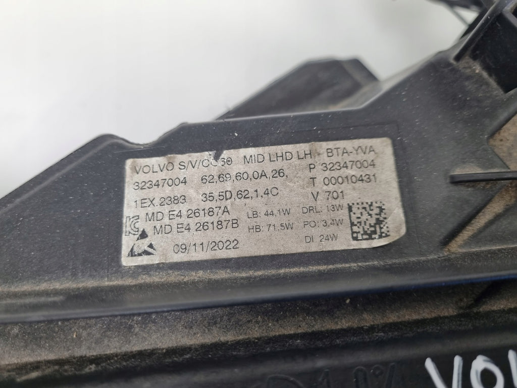 Frontscheinwerfer Volvo V60 II S60 III 32347004 LED Links Scheinwerfer Headlight SCH1993122135wv