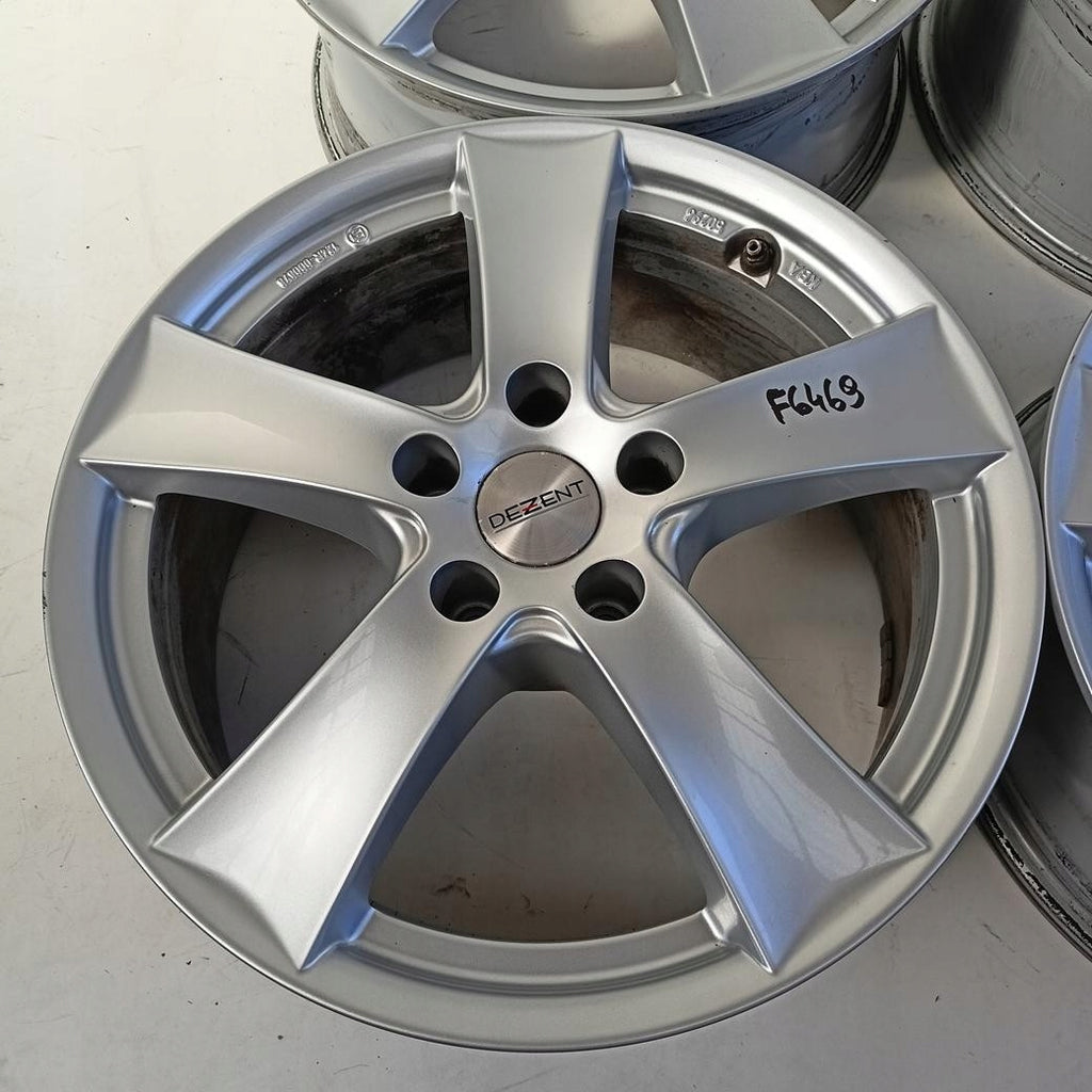 4x Alufelge 17 Zoll 7.0" 5x112 42ET Glanz Silber Audi I Rim Wheel FEL9495772359ny