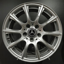 Laden Sie das Bild in den Galerie-Viewer, 4x Alufelge 16 Zoll 6.5" 5x112 38ET Glanz Silber A2054012400 Mercedes-Benz W205 FEL9345503988ts