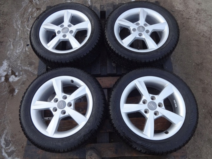 4x Alufelge 16 Zoll 6.0" 5x112 8VO071496 Audi B5 C5 Rim Wheel FEL7272722111oo