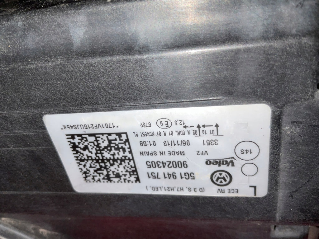 Frontscheinwerfer VW Golf VII 5G1941751 LED Links Scheinwerfer Headlight SCH2363314009xp