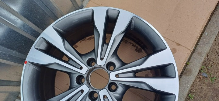1x Alufelge 18 Zoll 7.5" 5x112 52ET Glanz Schwarz A4474010501 Mercedes-Benz Mg FEL2727818900ju