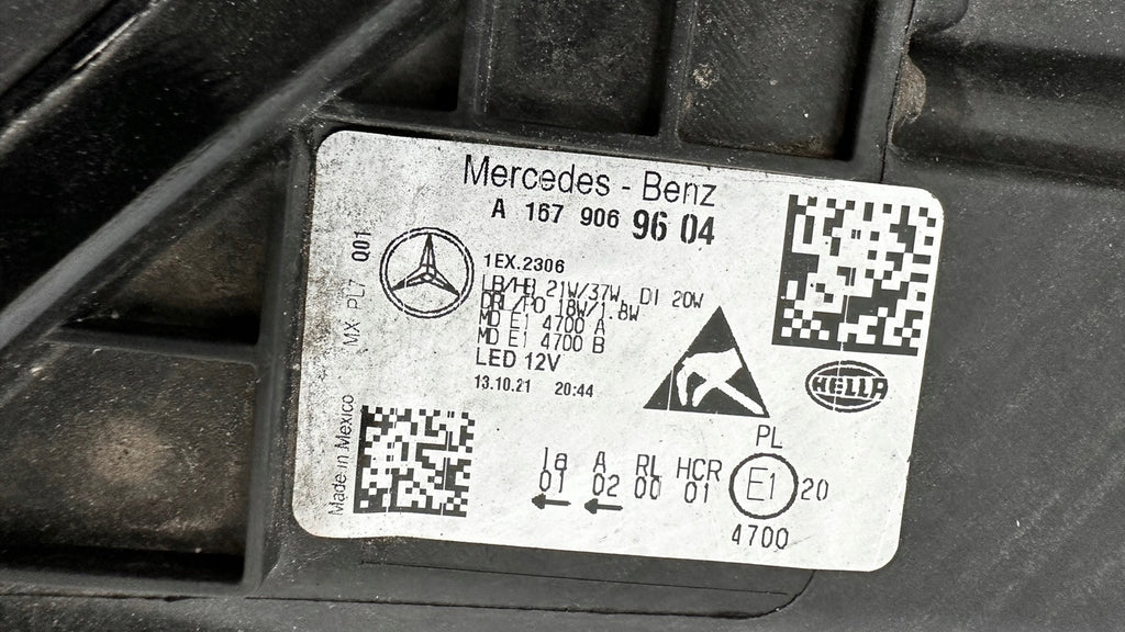 Frontscheinwerfer Mercedes-Benz Gle A1679069604 LED Rechts Headlight