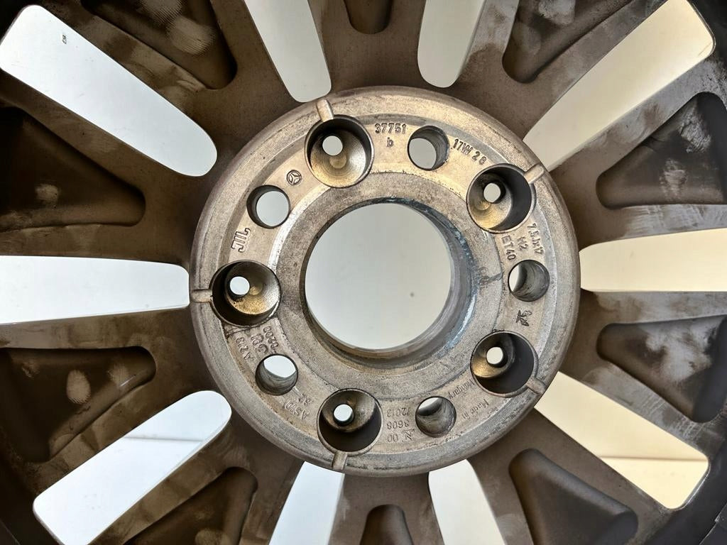 1x Alufelge 17 Zoll 7.5" 5x112 A2134010200 Mercedes-Benz Rim Wheel
