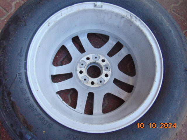 1x Alufelge 17 Zoll 7.5" 5x120 40ET Glanz Silber 6761929 BMW X5 E53 Rim Wheel FEL6088382993ec