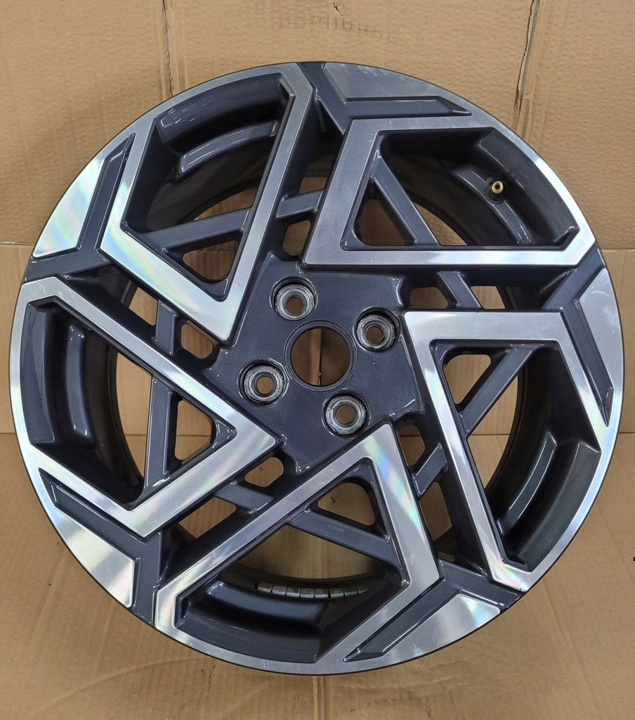 1x Alufelge 17 Zoll 7.0" 4x100 54ET 52910-Q0330 Hyundai I20 Iii Rim Wheel FEL9974972469qj