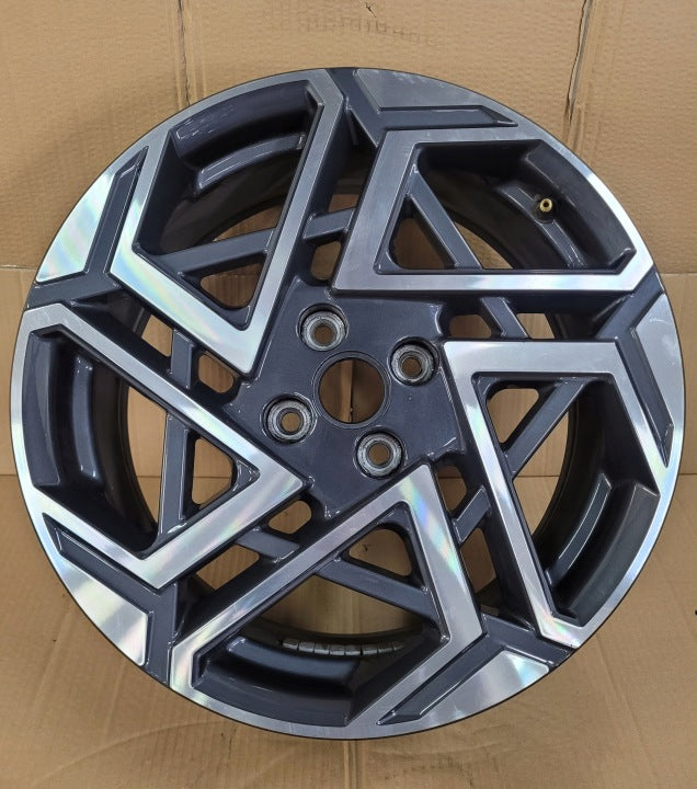 1x Alufelge 17 Zoll 7.0" 4x100 54ET 52910-Q0330 Hyundai I20 Iii Rim Wheel FEL9974972469qj