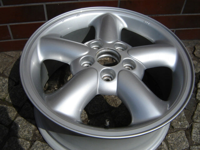 1x Alufelge 16 Zoll 7.0" 5x112 59ET Glanz Silber 7M0601025G VW Sharan Rim Wheel FEL9777004377gm