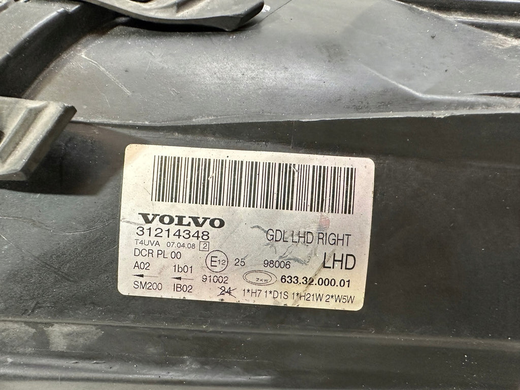 Frontscheinwerfer Volvo V70 S80 31214348 Xenon Rechts Scheinwerfer Headlight