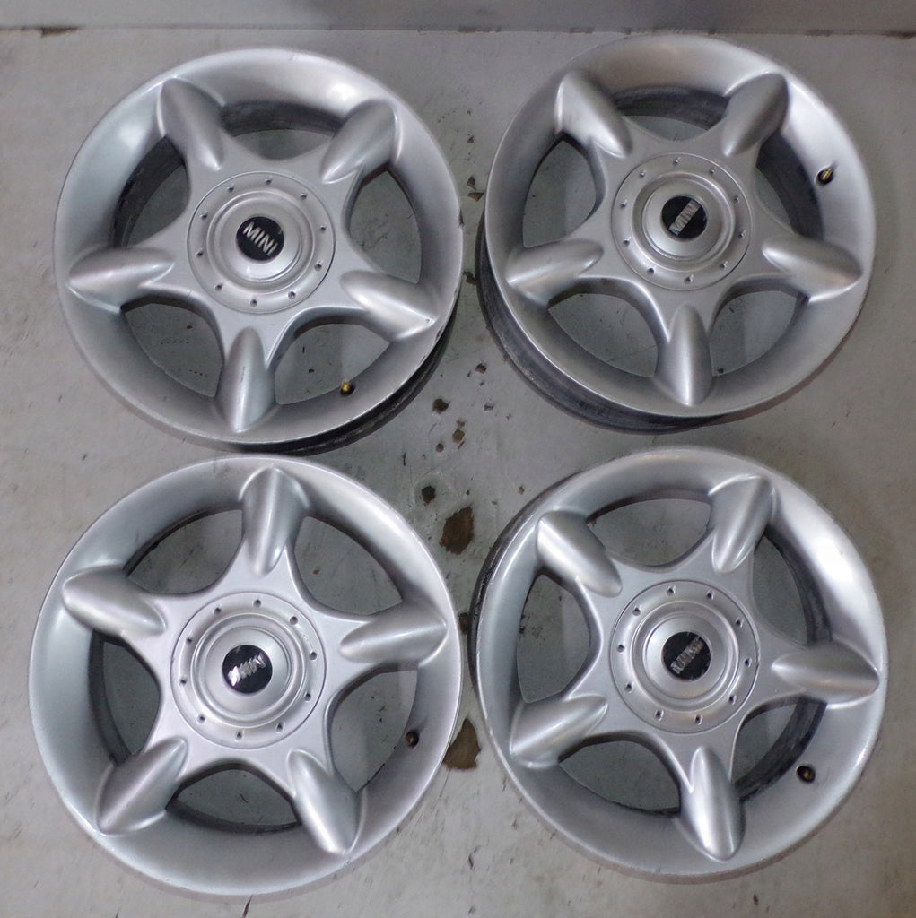 4x Alufelge 16 Zoll 6.5" 4x100 Mini Rim Wheel