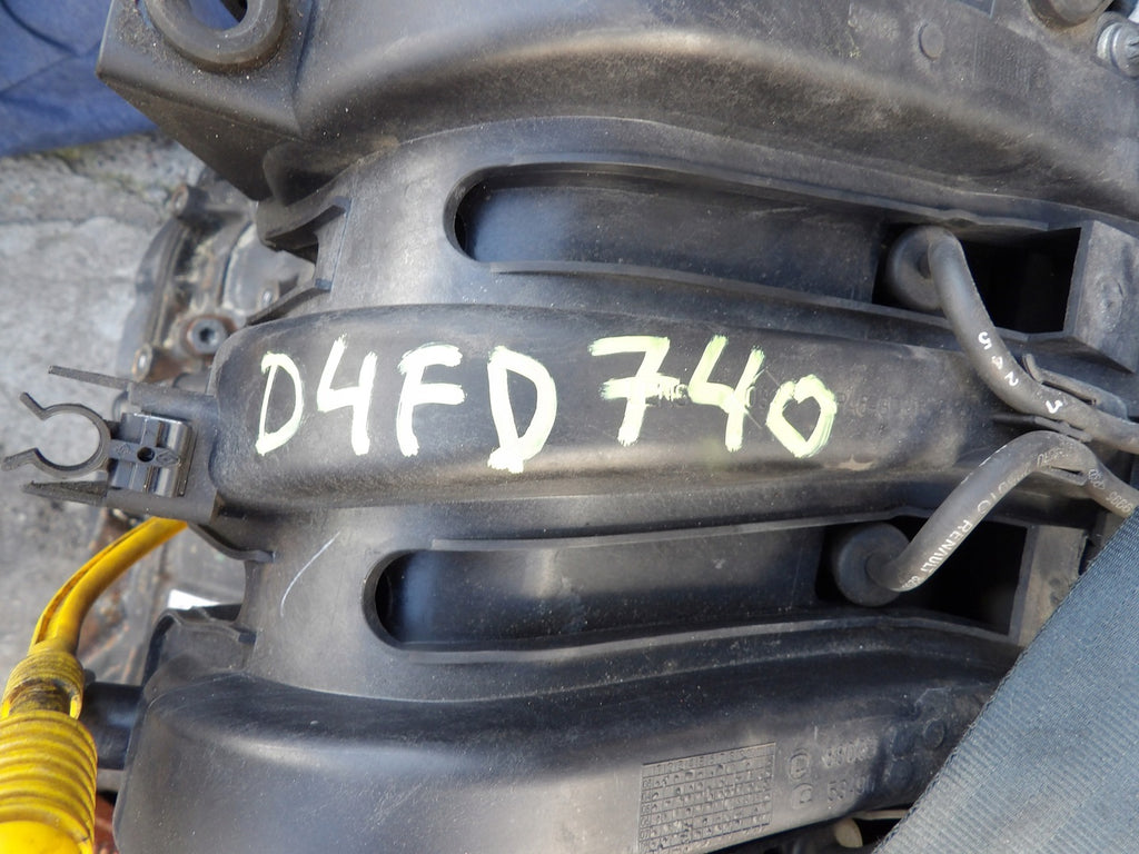 Motor Renault I D4FD740 1.2 Benzin Engine Unkomplett