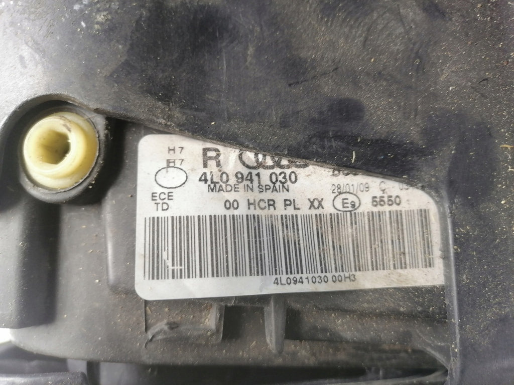 Frontscheinwerfer Audi Q7 4L0941030 Rechts Scheinwerfer Headlight