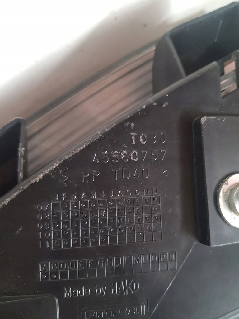 Frontscheinwerfer Citroën Nemo 45560757 Rechts Scheinwerfer Headlight