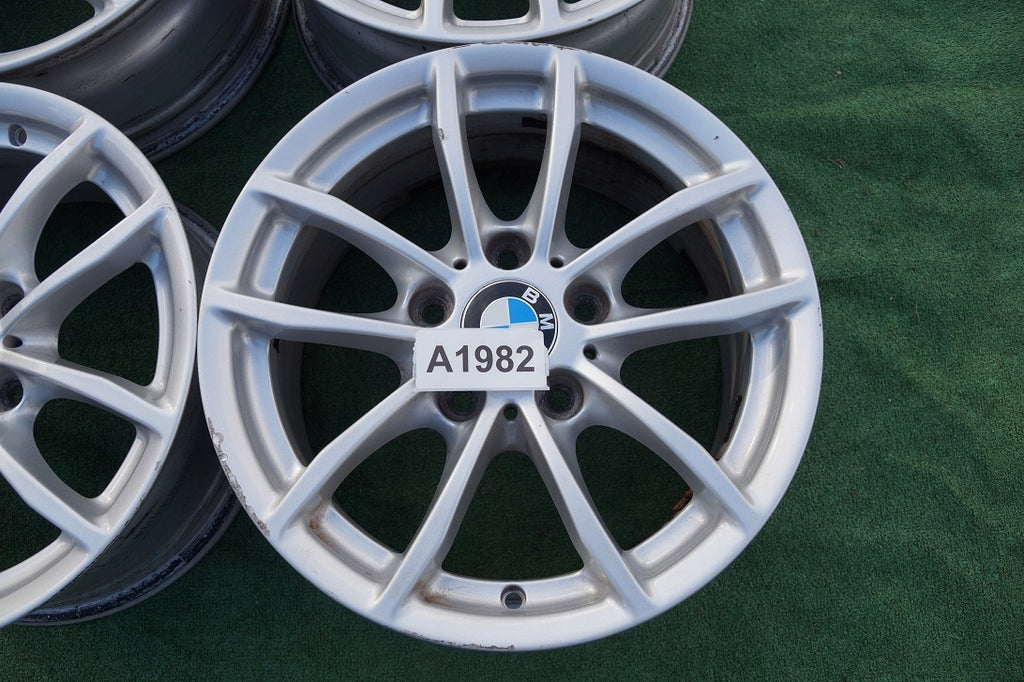 4x Alufelge 16 Zoll 7.0" 5x120 40ET Glanz Silber 6796202 BMW 1 F21 F20 Rim Wheel FEL6769955867fd