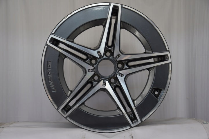1x Alufelge 18 Zoll 8.5" 5x112 52ET Glanz A2064011800 Mercedes-Benz W206 FEL3825374963hb