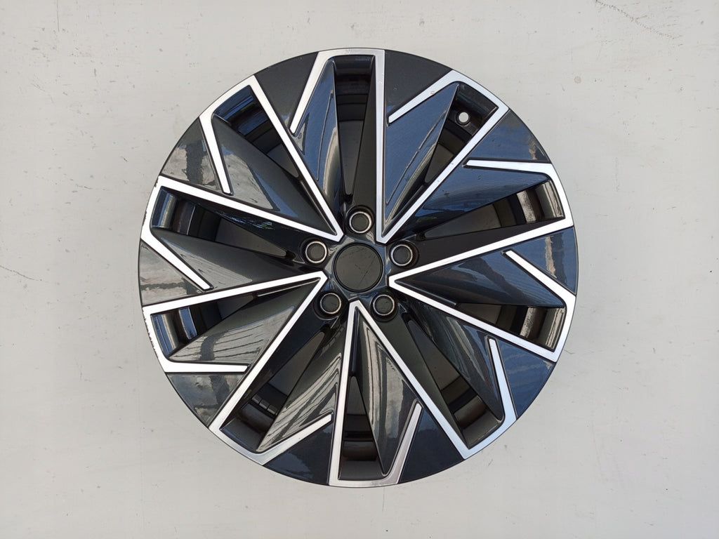 1x Alufelge 18 Zoll 8.0" 5x112 44ET Glanz 3V0601025B Skoda Superb Iii Rim Wheel FEL5715782872gr