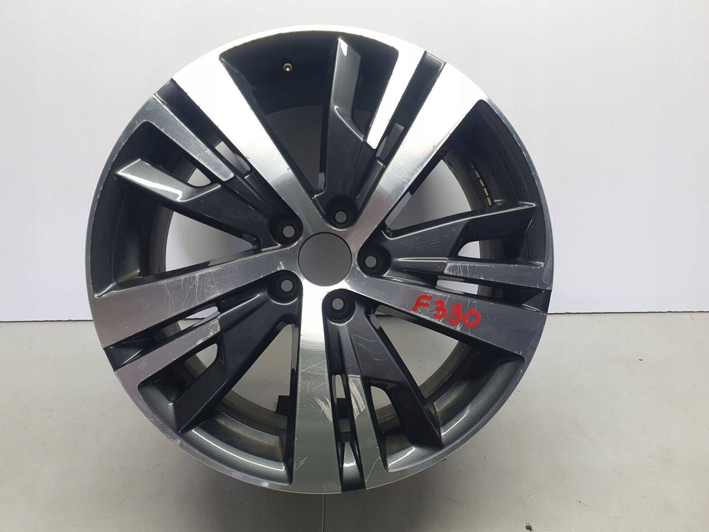 1x Alufelge 18 Zoll 7.5" 5x108 49ET Glanz Graphit 9809687377 Peugeot Ii FEL1936566759rt