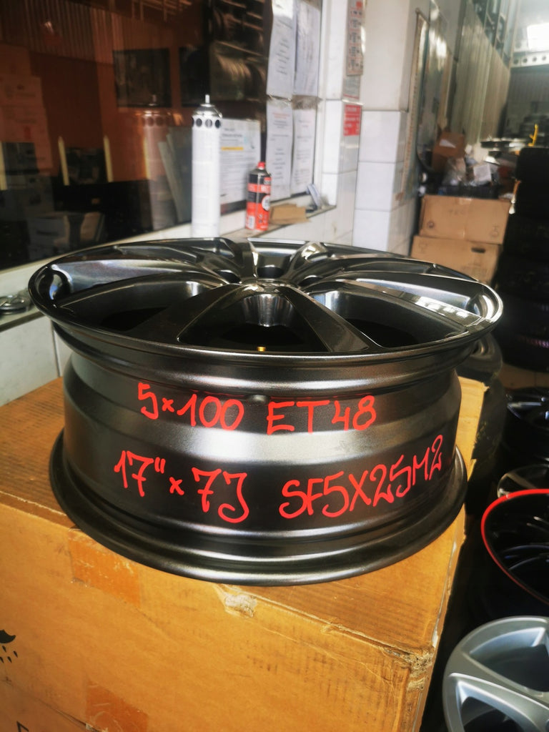 1x Alufelge 19 Zoll 8.0" 5x120 35ET OSI9K9BR35 Rim Wheel