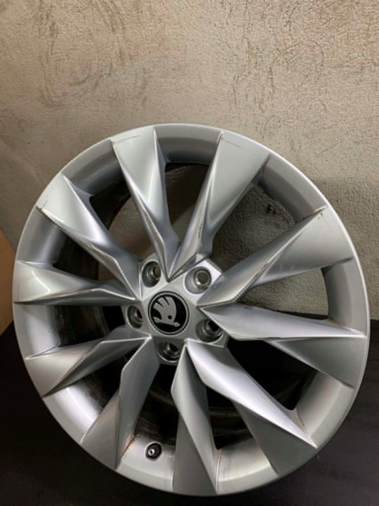 1x Alufelge 17 Zoll 7.0" 5x112 3P0601025 Skoda Superb Octavia I Rim Wheel FEL7859185419jb