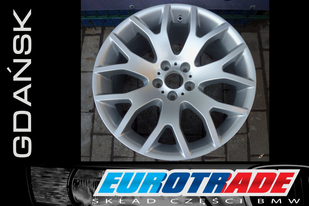 1x Alufelge 20 Zoll 11.0" 5x120 37ET Silber 6774399 BMW X5 E70 Rim Wheel FEL6005193789fo