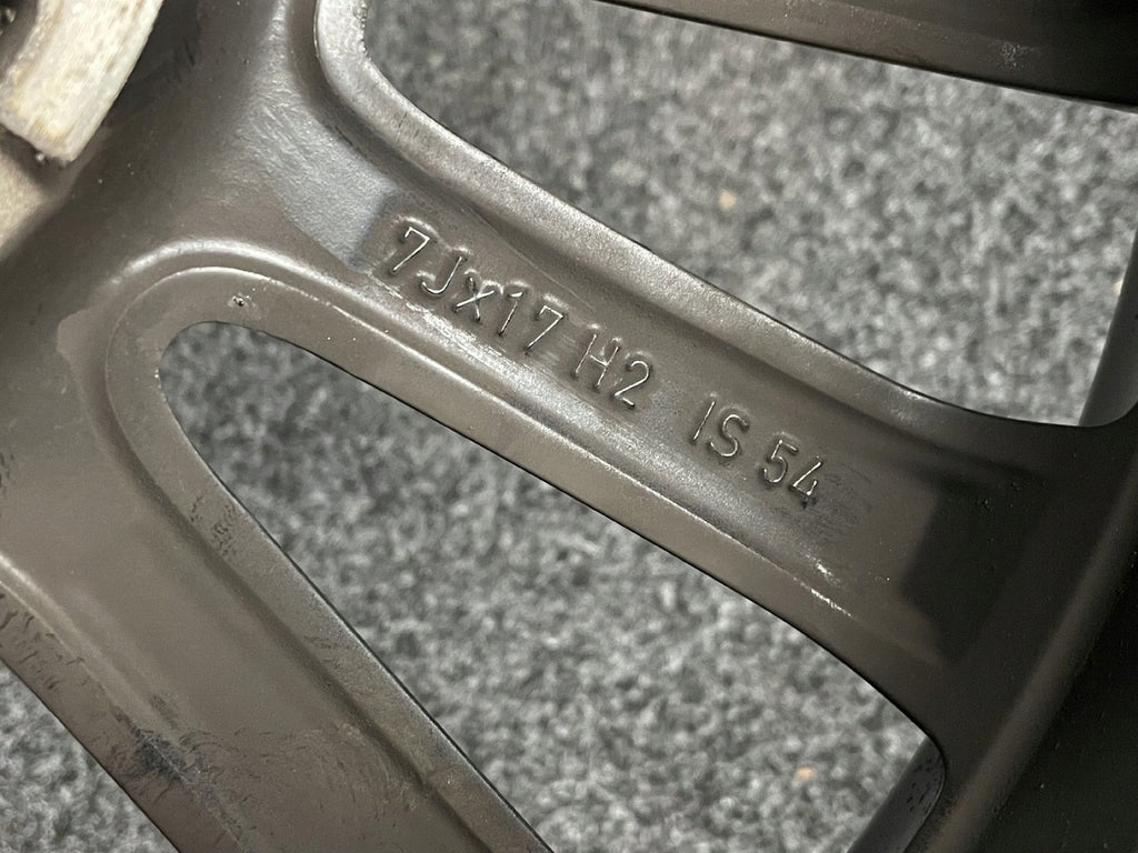 1x Alufelge 17 Zoll 7.0" 5x112 54ET Glanz Schwarz 6889636 Mini F57 F56 F55