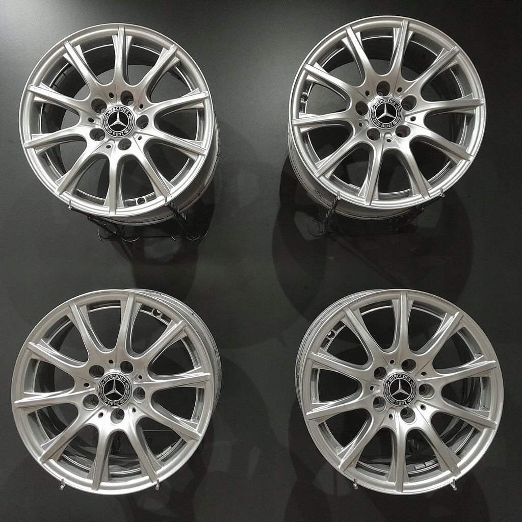 4x Alufelge 16 Zoll 6.5" 5x112 38ET A2054012400 Mercedes-Benz W205 Rim Wheel