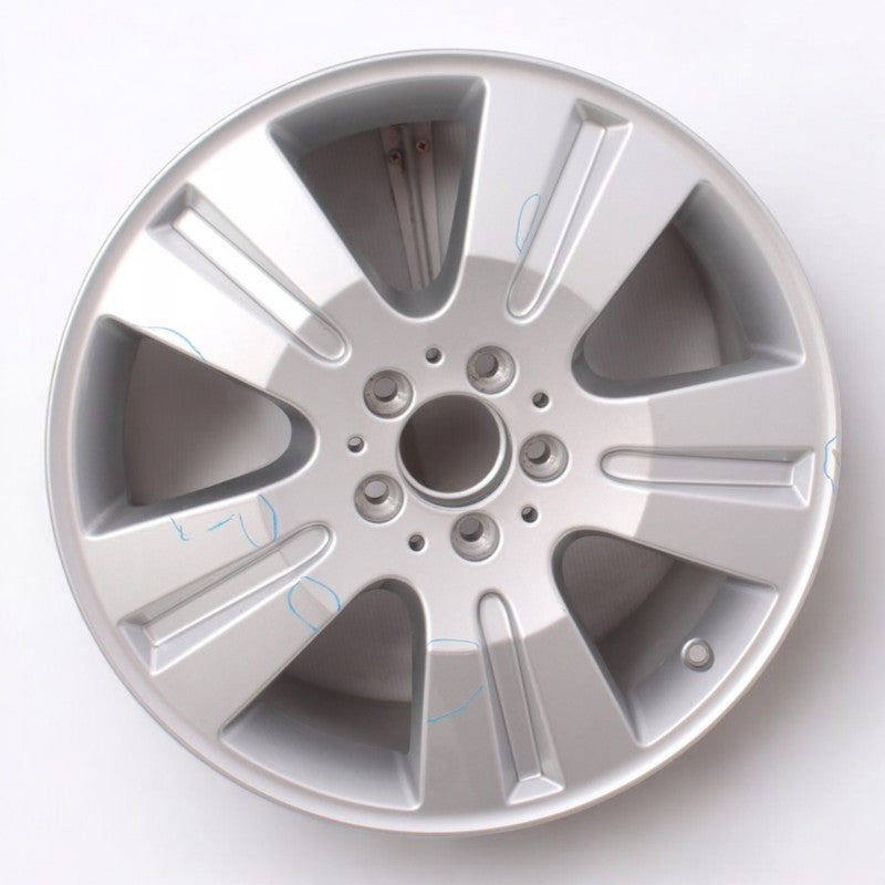 1x Alufelge 18 Zoll 8.0" 5x112 60ET Glanz Silber A1644014602 Mercedes-Benz W164