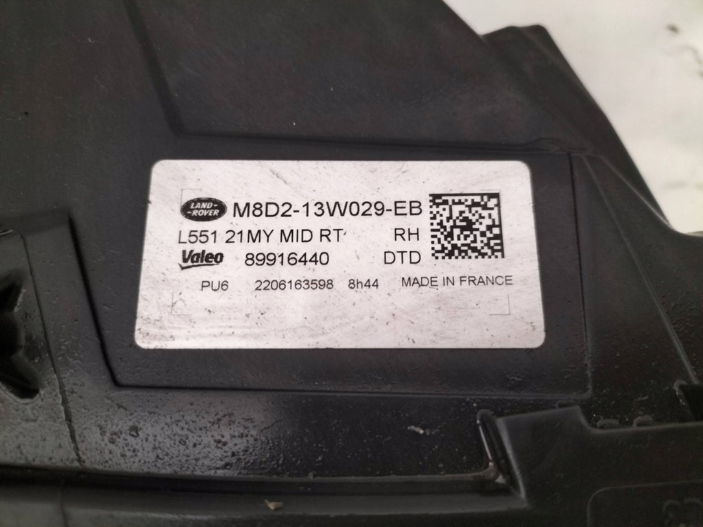 Frontscheinwerfer Land Rover Evoque L551 M8D2-13W029-EB Full LED Rechts SCH5690317226zm