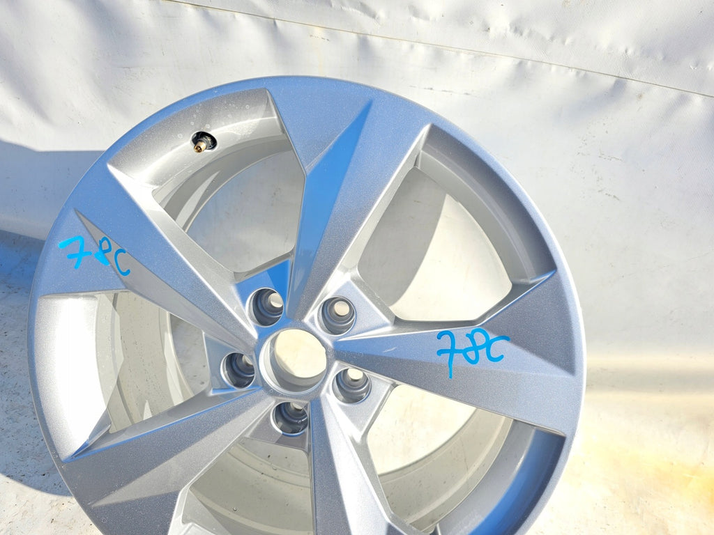 1x Alufelge 18 Zoll 8.0" 5x112 46ET Glanz 8Y0601025CP Audi A3 Rim Wheel FEL6912601913ie