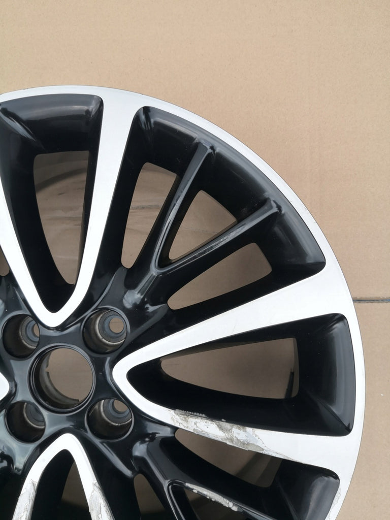 1x Alufelge 17 Zoll 7.0" 4x100 44ET Glanz Schwarz AA3P13402972 Opel Corsa E FEL6072083961op