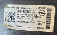 Laden Sie das Bild in den Galerie-Viewer, Frontscheinwerfer Opel Mokka 9834008280 Links Scheinwerfer Headlight SCH9122651219xa