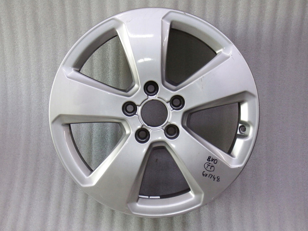 1x Alufelge 17 Zoll 6.0" 5x112 48ET Glanz Silber 8V0601025C Audi A3 Rim Wheel