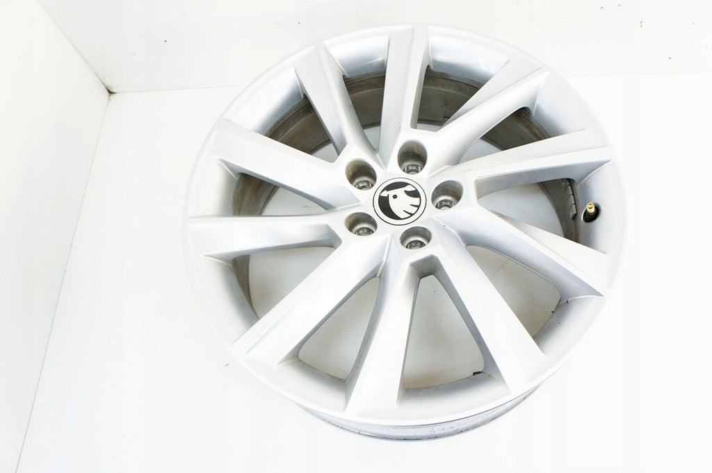 1x Alufelge 17 Zoll 6.5" 5x100 657601025 Skoda Scala Rim Wheel