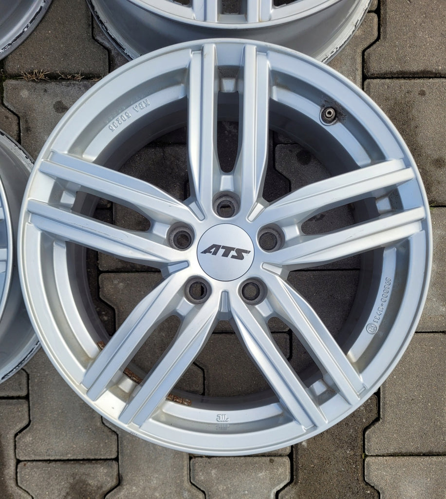 4x Alufelge 17 Zoll 7.0" 5x112 40ET Glanz Silber AT70740V22 Rim Wheel FEL1683523686zv