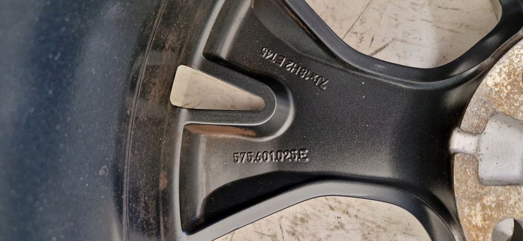 1x Alufelge 18 Zoll 7.0" 5x112 45ET Glanz Silber 575601025E Mg Ateca Rim Wheel