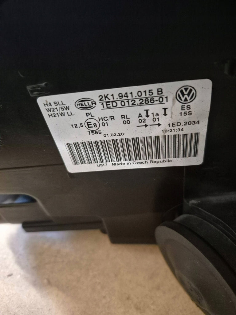 Frontscheinwerfer VW Caddy 2K1941015B 2K1941016A Ein Stück (Rechts oder Links) SCH3360416668bg