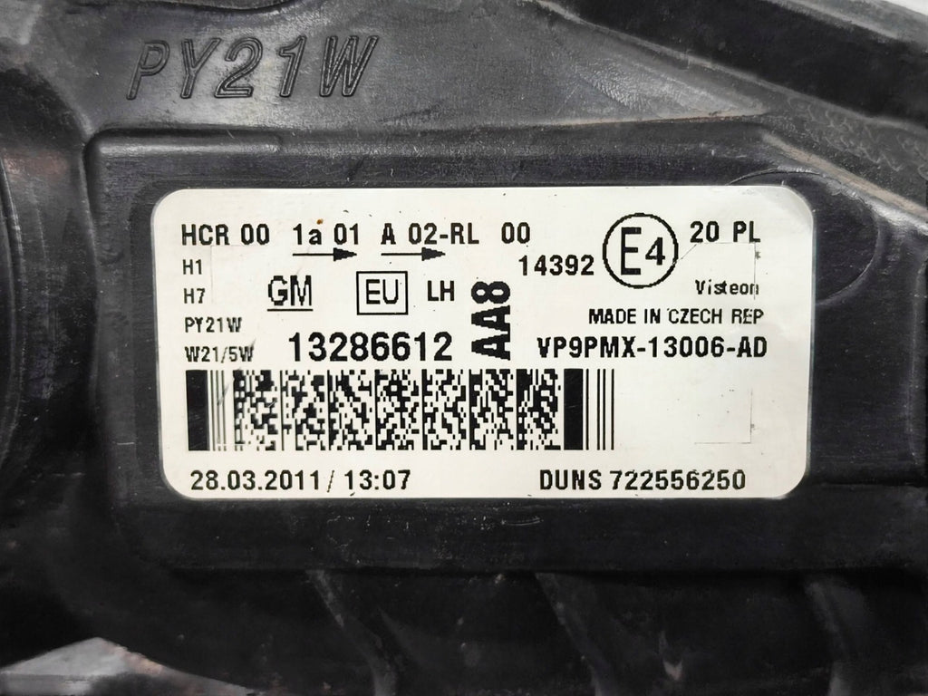 Frontscheinwerfer Opel Meriva B 13286612 Links Scheinwerfer Headlight SCH7799030901su