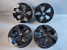 Load image into Gallery viewer, 4x Alufelge 19 Zoll 7.5" 5x112 50ET Glanz Schwarz 10A601025 VW Tiguan Touran FEL1101819746at