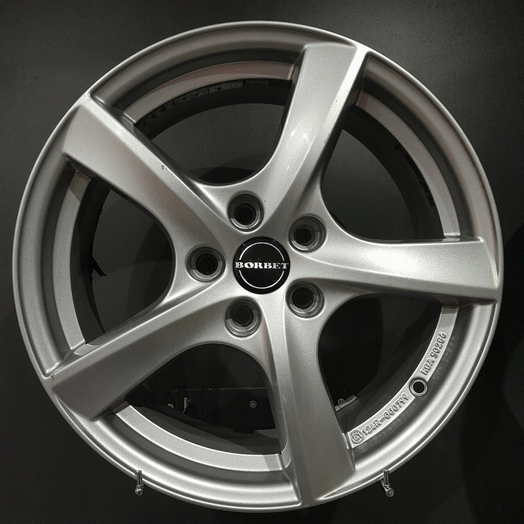 4x Alufelge 17 Zoll 7.0" 5x112 47ET Silber KBA50286 Audi Tt Rim Wheel FEL7040138699ac