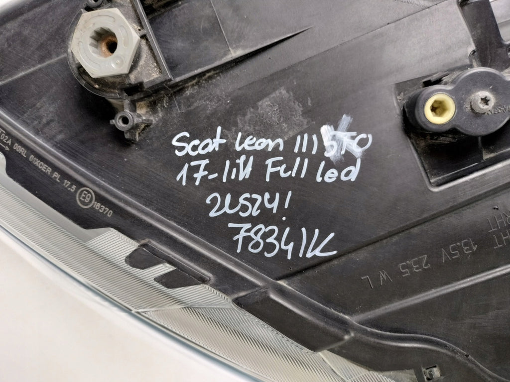 Frontscheinwerfer Seat Leon 5F1941007K 90100839 Full LED Links Headlight