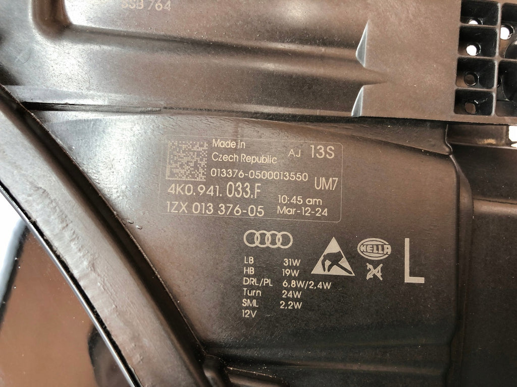 Frontscheinwerfer Audi A6 C8 4K0941033 LED Links Scheinwerfer Headlight SCH1297537147jj