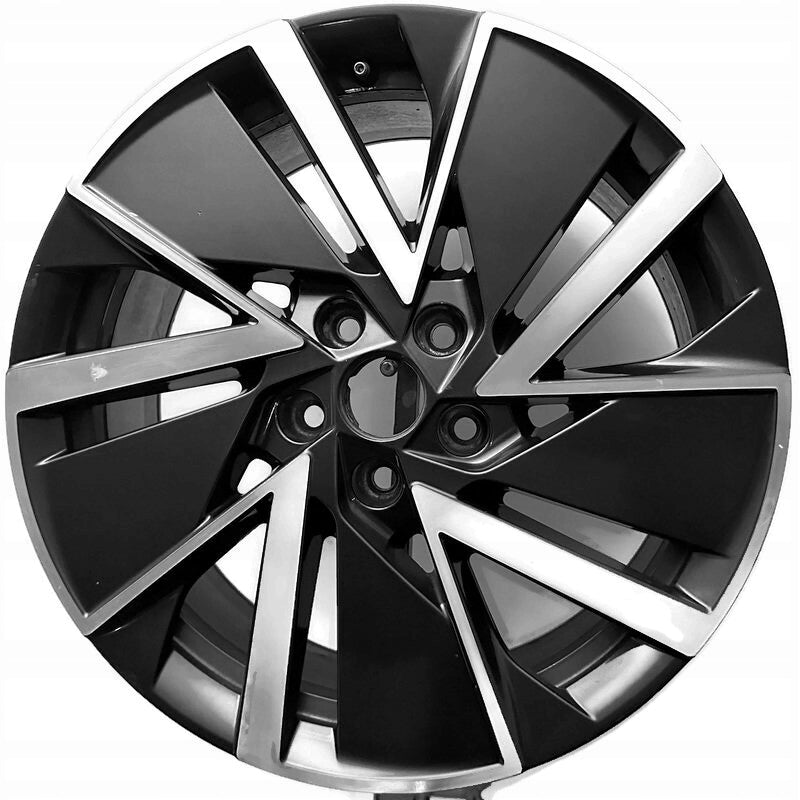 1x Alufelge 18 Zoll 7.5" 5x112 48ET Graphit 5E3601025AD Mg Octavia Rim Wheel FEL6614045179hc