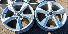 Laden Sie das Bild in den Galerie-Viewer, 4x Alufelge 19 Zoll 7.0" 5x112 43ET Glanz Silber 83A601025N Audi Suv Tiguan FEL3533985841xj