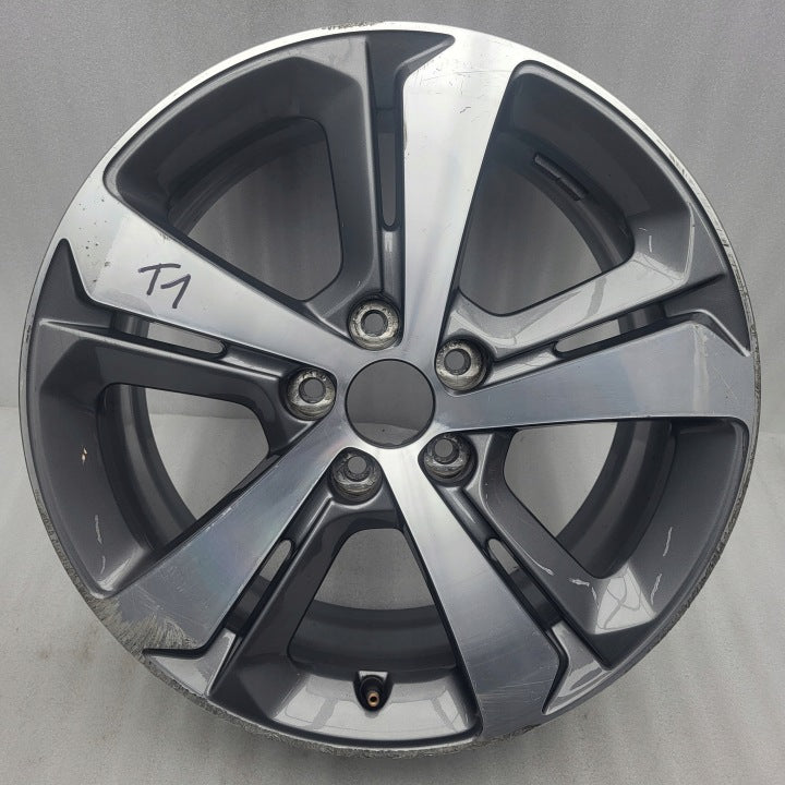 1x Alufelge 17 Zoll 7.5" 5x108 44ET 9677989777 Mg Gt Partner 308 Ii Rim Wheel FEL8571226388ok