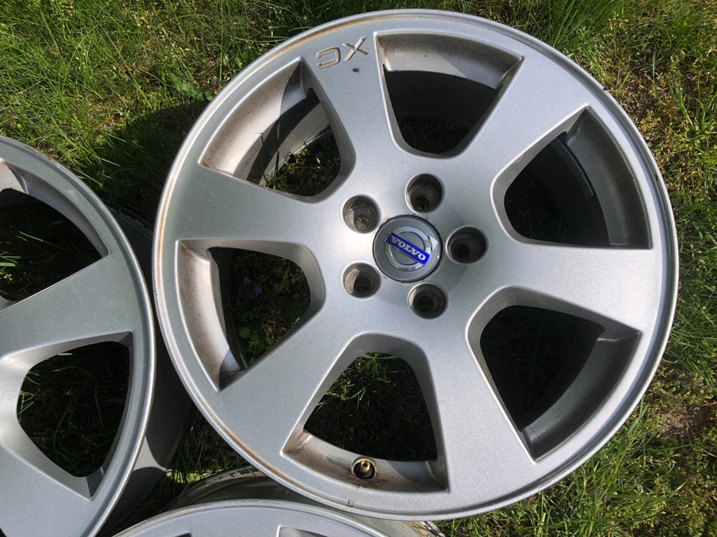 4x Alufelge 17 Zoll 7.5" 5x108 55ET Glanz Silber 30671480 Volvo Xc60 Rim Wheel FEL3567318708jc