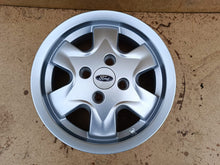 Load image into Gallery viewer, 1x Alufelge 14 Zoll 5.0" 4x108 36ET Glanz Silber Ford Et Rim Wheel FEL3653648094np