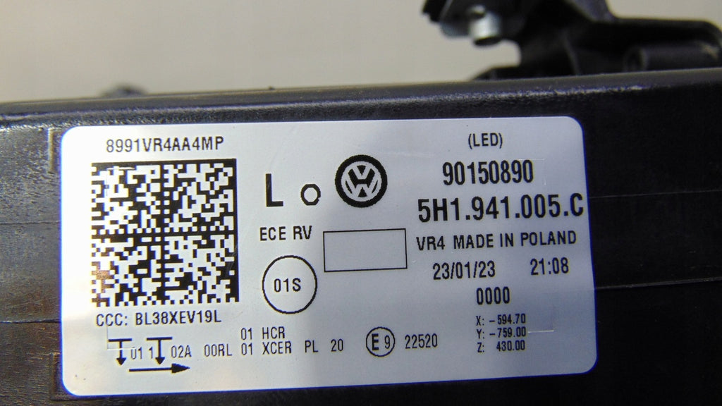 Frontscheinwerfer VW Golf VIII 5H1941006C Ein Satz Scheinwerfer Headlight SCH3528802515lo