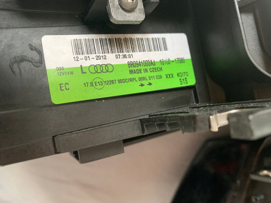 Frontscheinwerfer Audi Q5 8R0941004AJ 8R0941003AJ Xenon Rechts oder Links SCH7903500755ct