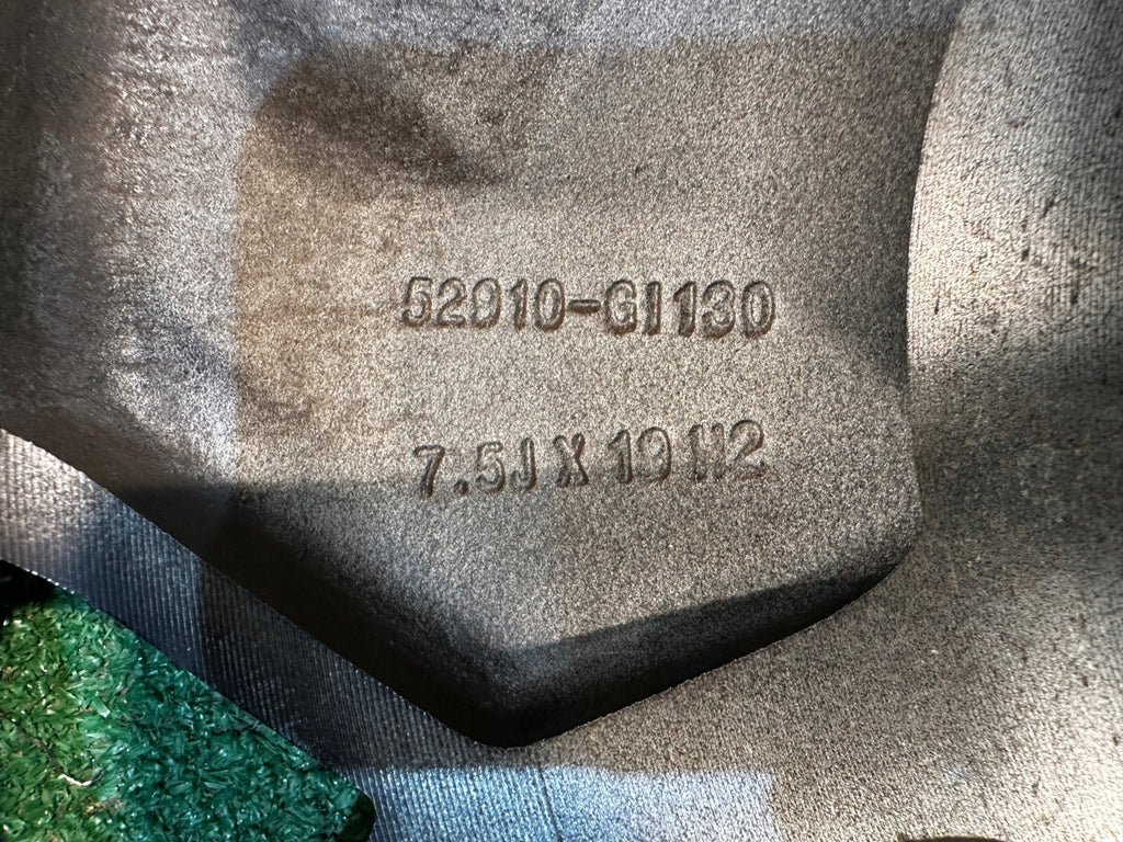 1x Alufelge 19 Zoll 7.5" 5x114.3 49 5ET 52910-G1130 Hyundai Ioniq 5 Rim Wheel FEL6272461883ef