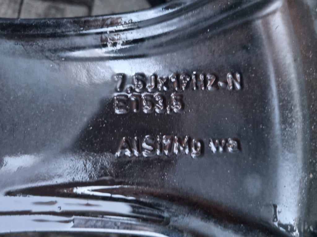 1x Alufelge 19 Zoll 7.5" 5x112 53 5ET A2434011500 Mercedes-Benz Eqa Rim Wheel FEL3961919533wi